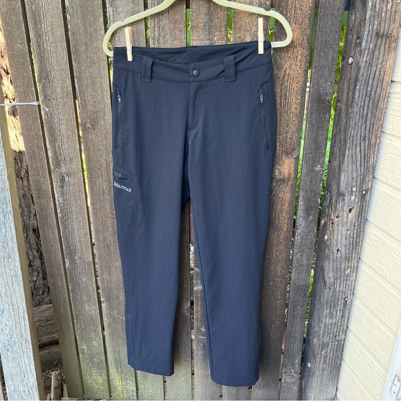 Marmot Women’s Scree Soft Shell Water Repellent Hiking Outdoor Pants Sz 6 Short - Picture 5 of 16